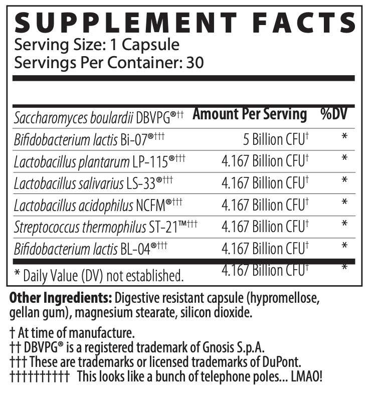 Belly Buddies Multi-Strain Probiotic