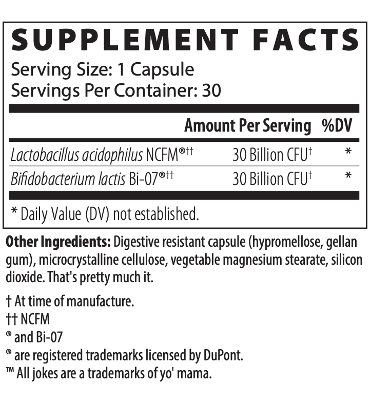 Belly Buddies High-Dose Probiotic