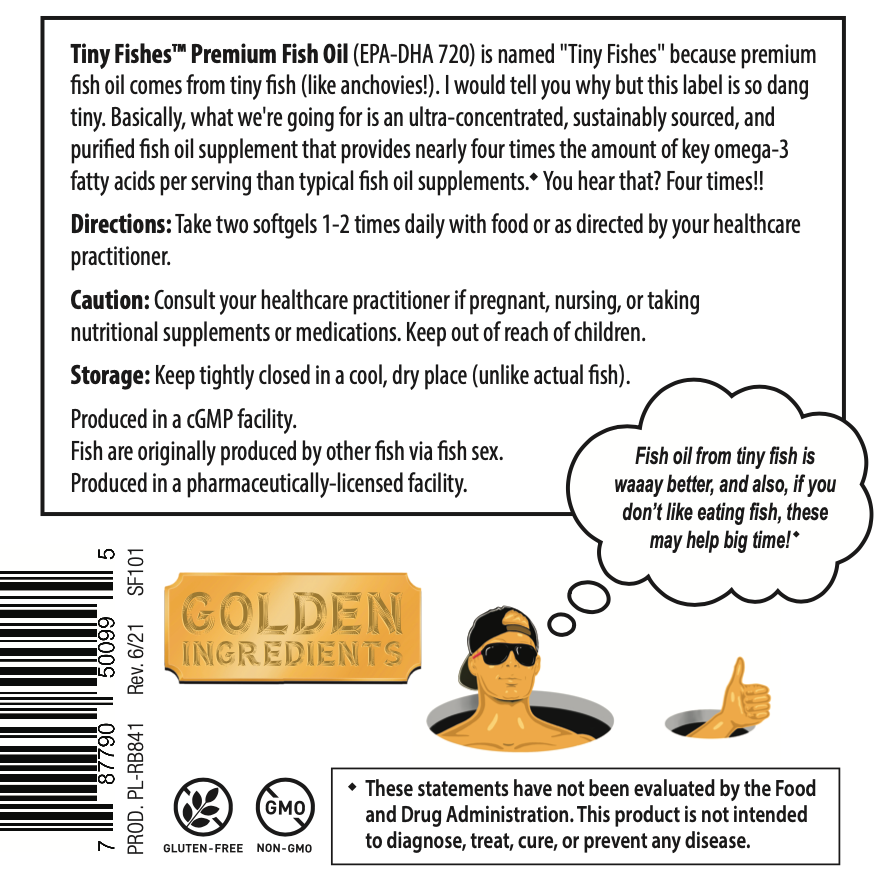 Tiny Fishes Premium Fish Oil