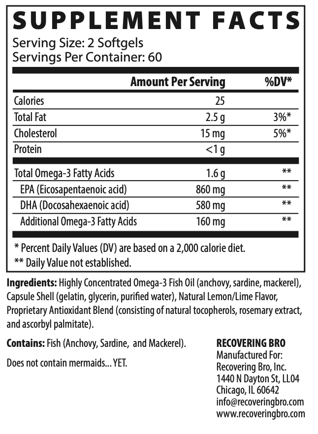 Tiny Fishes Premium Fish Oil