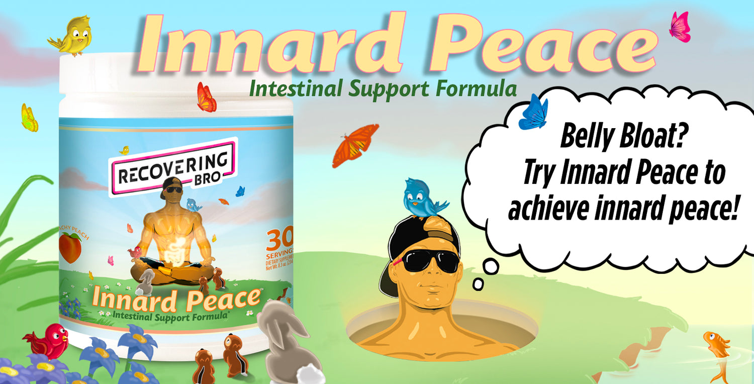 Innard Peace focuses on maintaining intestinal integrity and reducing discomfort associated with inflammation. We use well-supported and researched herbs like aloe vera, licorice, marshmallow, zinc carnosine, prune powder, and slippery elm.