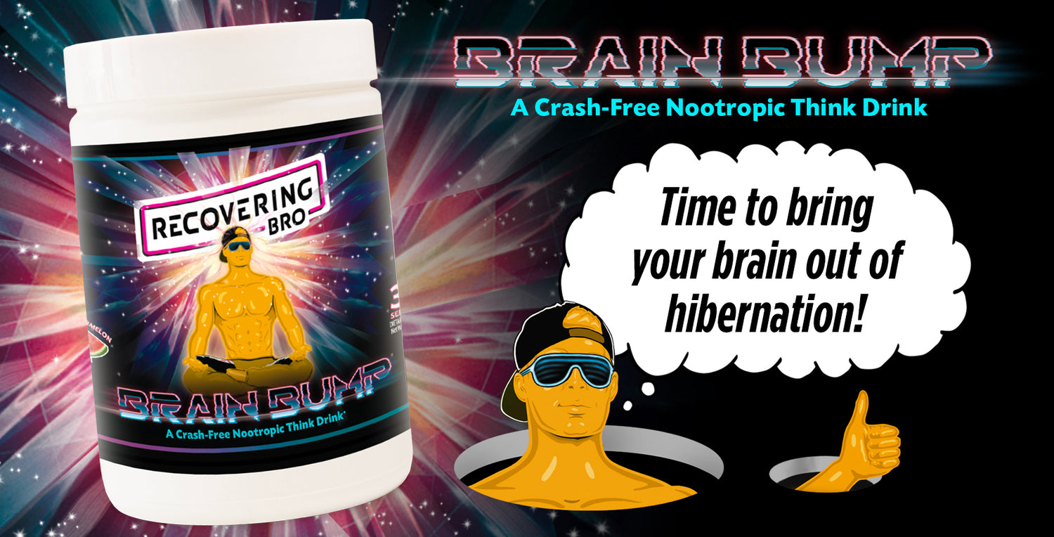 Brain Bump is a crash-free nootropic "Think Drink" designed to improve short-term & long-term mental performance, boost mood, increase motivation, energy, focus, and muscle torque.
