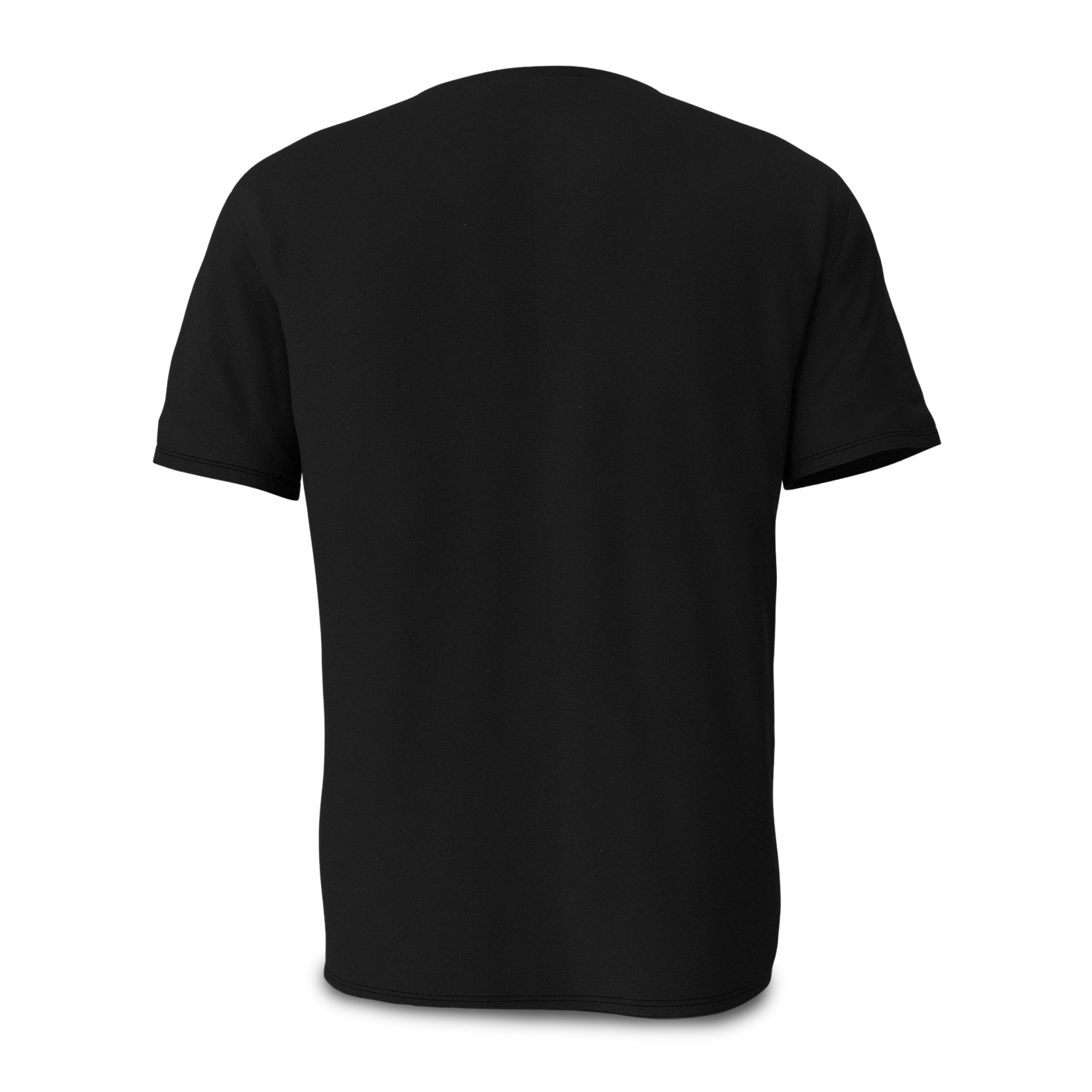 Black Branded Crew Neck T-Shirt